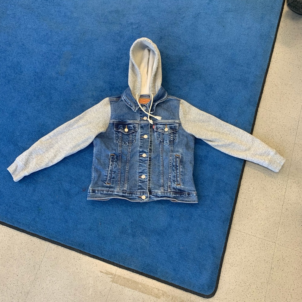 Levi Strauss Hooded Jean Jacket
